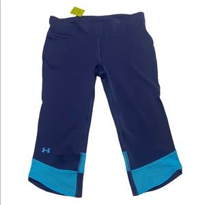 NWT Under Armor cropped leggings